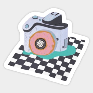 Doughnut Camera Sticker